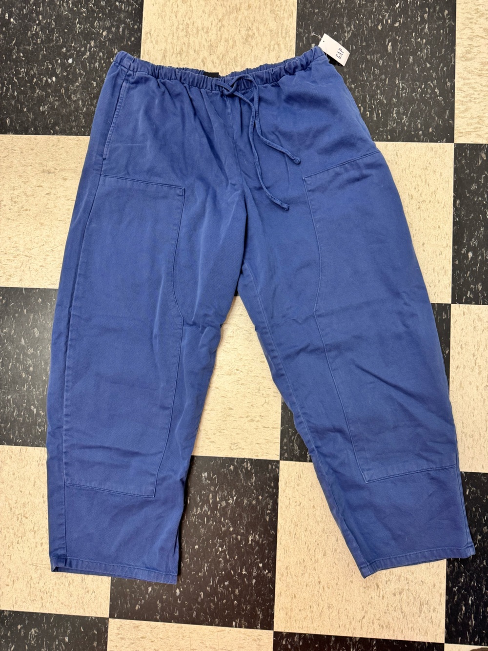 GAP Men's Royal Blue Drawstring Jogger Pants